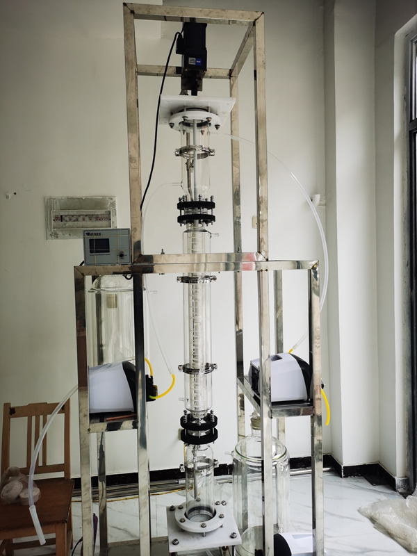 玻璃转盘萃取塔